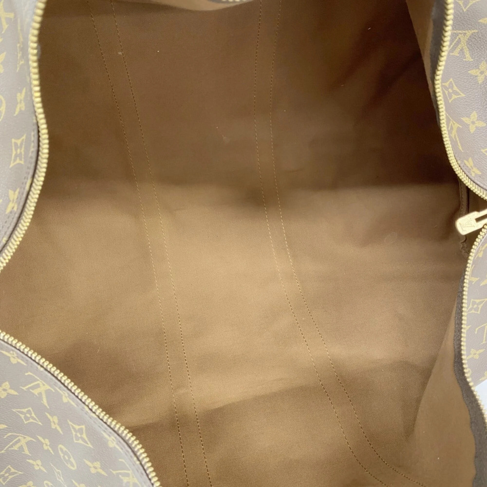LOUIS VUITTON Brown Monogram Keepall 60 Boston Bag - Picture 4 of 13